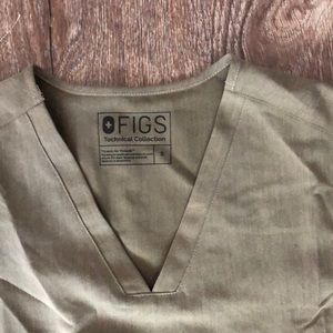 Small Figs Top Olive Green